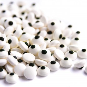 Захарна декорация - "Очи 10мм" 57г